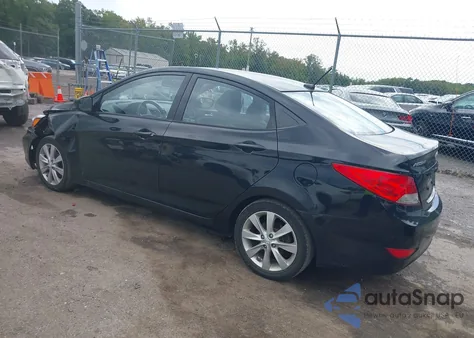2014 Hyundai Accent Gls из США, поврежденный, VIN KMHCU4AE2EU767637